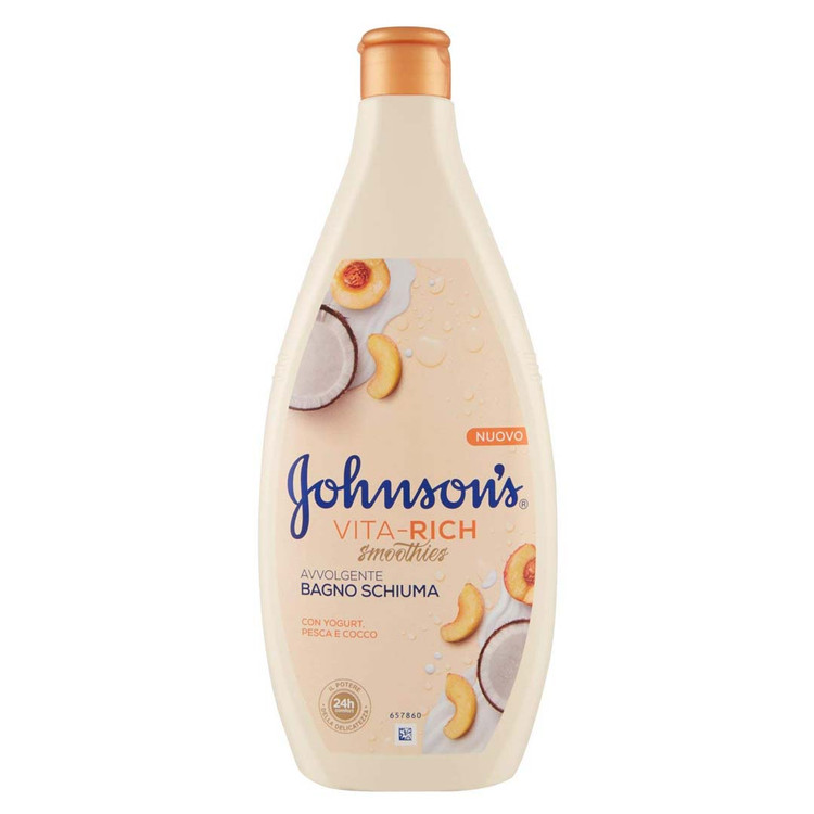 شامپو بدن عصاره هلو و نارگیل جانسون (750ml)|نرم و لطیف کننده