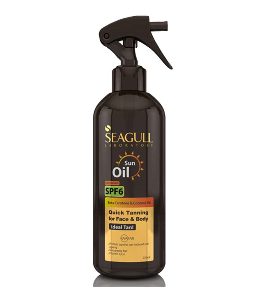 اسپری روغن آفتاب سی گل SPF6