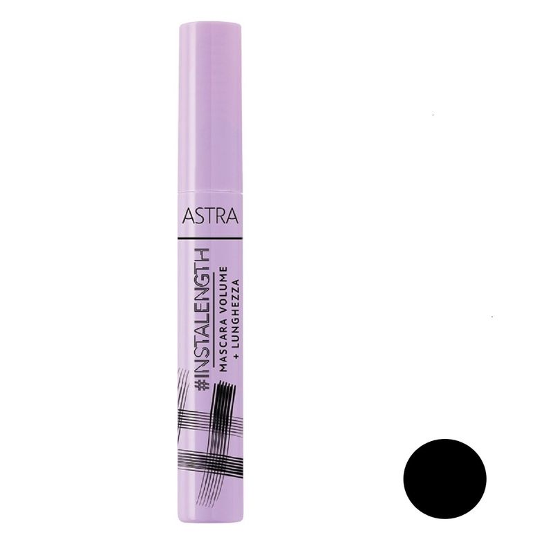 ریمل کد 01 مدل #INSTALENGHT Mascara BLACK آسترا – ASTRA