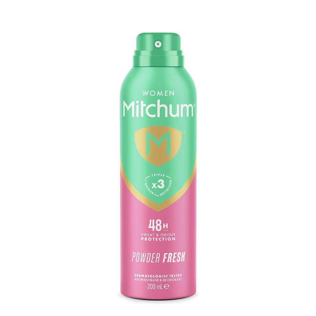اسپری ضدتعریق 48 ساعته زنانه میچام مدل Powder Fresh