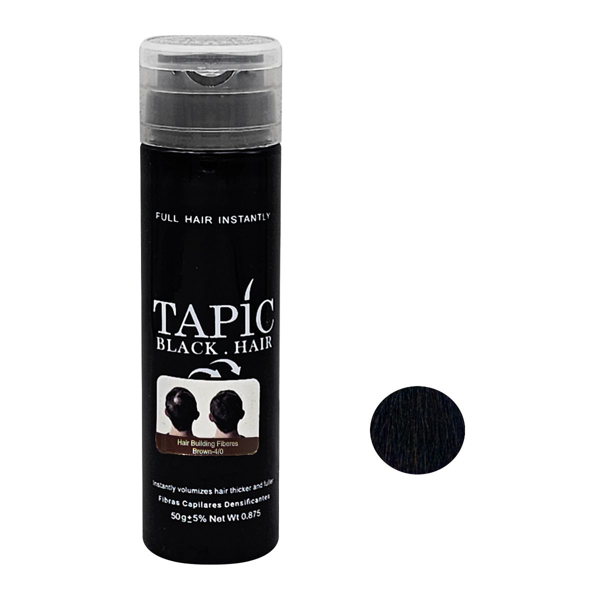 پودر پرپشت کننده تاپیک Brown 50g TAPIC 04