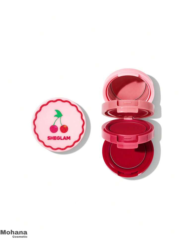 رژگونه و رژلب سه طبقه شیگلم مدل Very Cherry