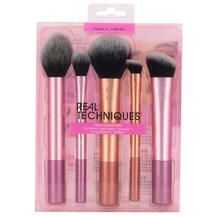 ست براش Face Essentials ریل تکنیک دارای 5 براش آرایش صورت