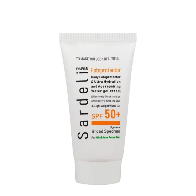 ژل کرم ضد آفتاب پوست چرب با SPF 50 ساردلی