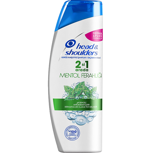 شامپو هد اند شولدرز عصاره برگ نعنا 300میل head and shoulders