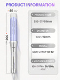 دستگاه فر کننده باد سرد اتوماتیک شیگلم مدل Airflow Styler Pro سایز 32mm