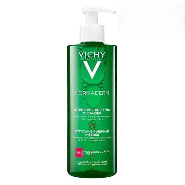 ژل شستشو ویشی Vichy مدل Normaderm پوست چرب حجم 400 میل