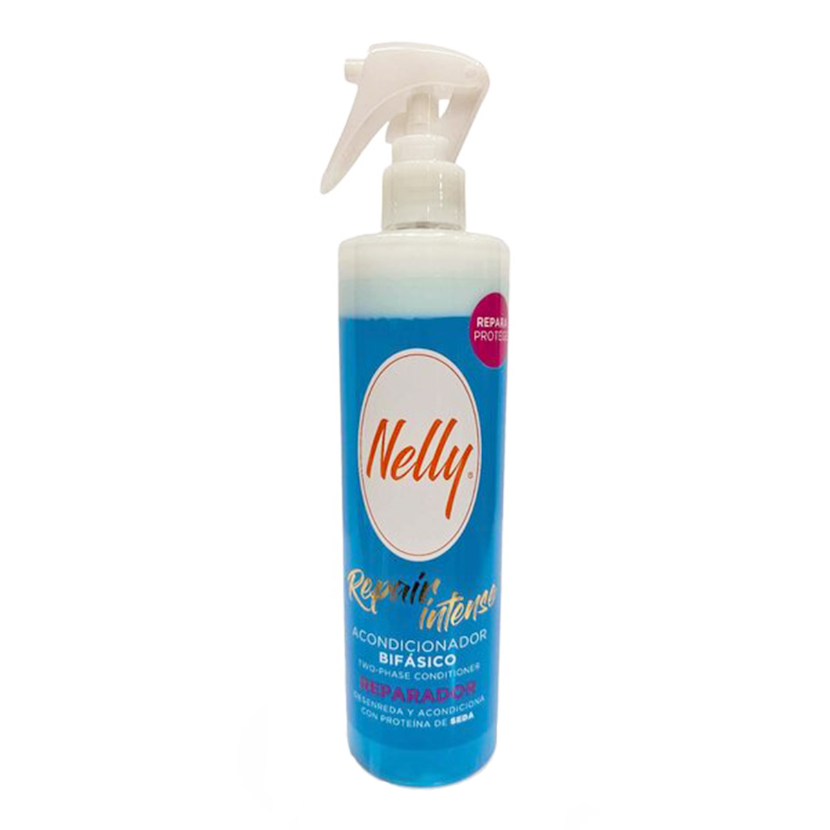 اسپری دو فاز مو احیا کننده و آبرسان روزانه نلی NELLY مدل SOFT HAIR حجم 400 میل