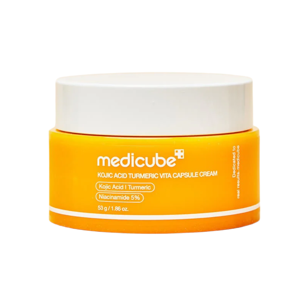 کرم کپسولی روشن کننده و ضد لک کوجیک اسید مدی کیوب Medicube وزن 53 گرم