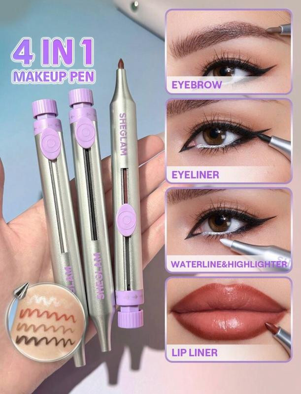 خودرکار 4در1 شیگلم مداد چندکاره SHEGLAM The Everywhere 4-In-1