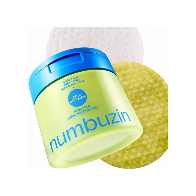پد دو طرفه ضدجوش آزلاییک اسید و سیکا نامبوزین numbuzin